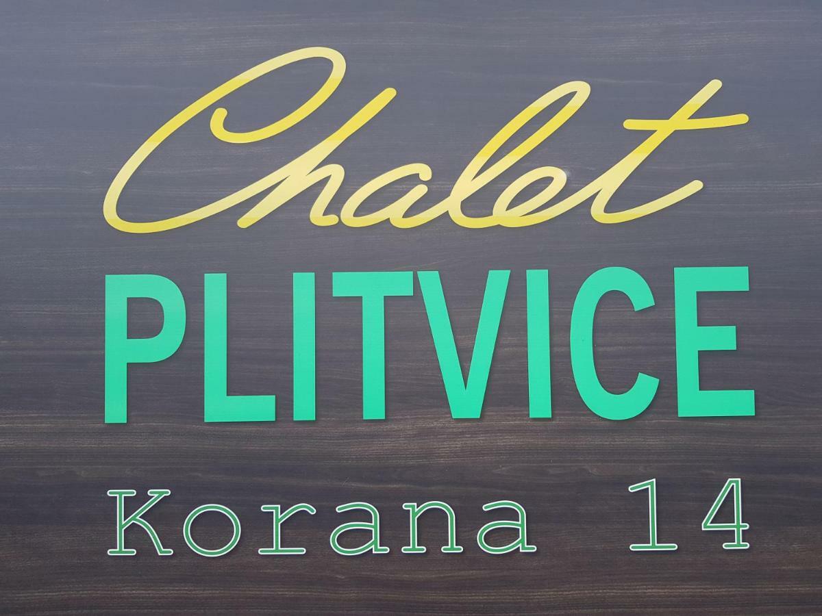 Plitvice Chalet Villa Korana Eksteriør billede